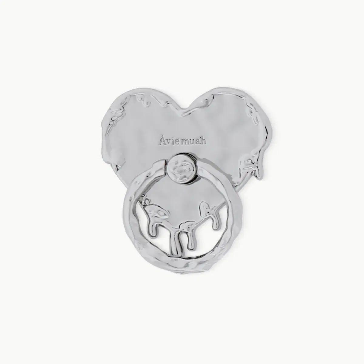 아비에무아 하트폰놉 로듐 새상품 풀박스 그립톡