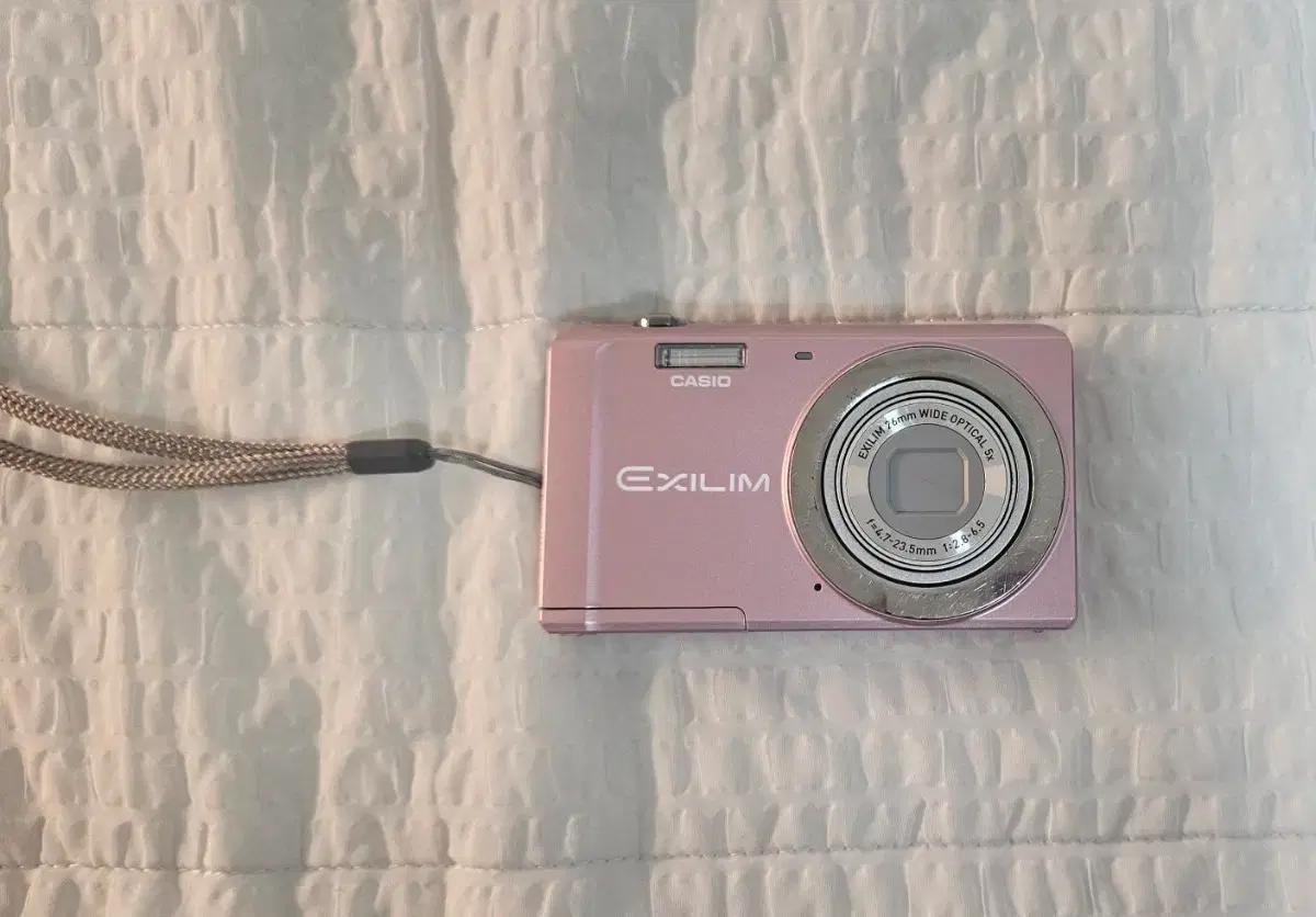Casio EX-ZS5 카시오 빈티지 디지털카메라 디카 연분홍 분홍 핑크