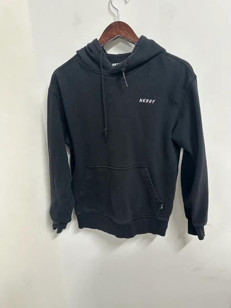 [만원 아랍빈티지] 널디 NERDY 블랙 후드티 XS