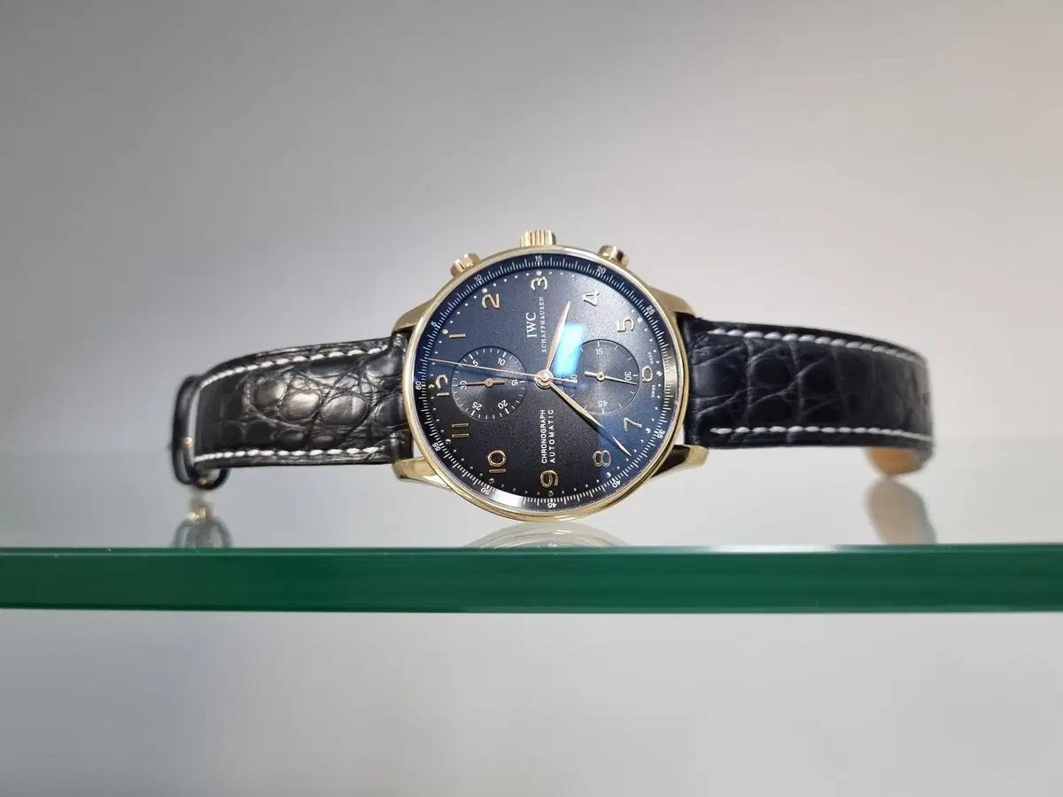 iwc 포르투기저41mm 로즈골드 크로노그래프 금통