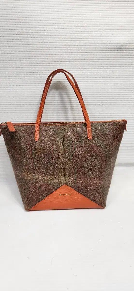 ETRO 에트로 오렌지 토드백