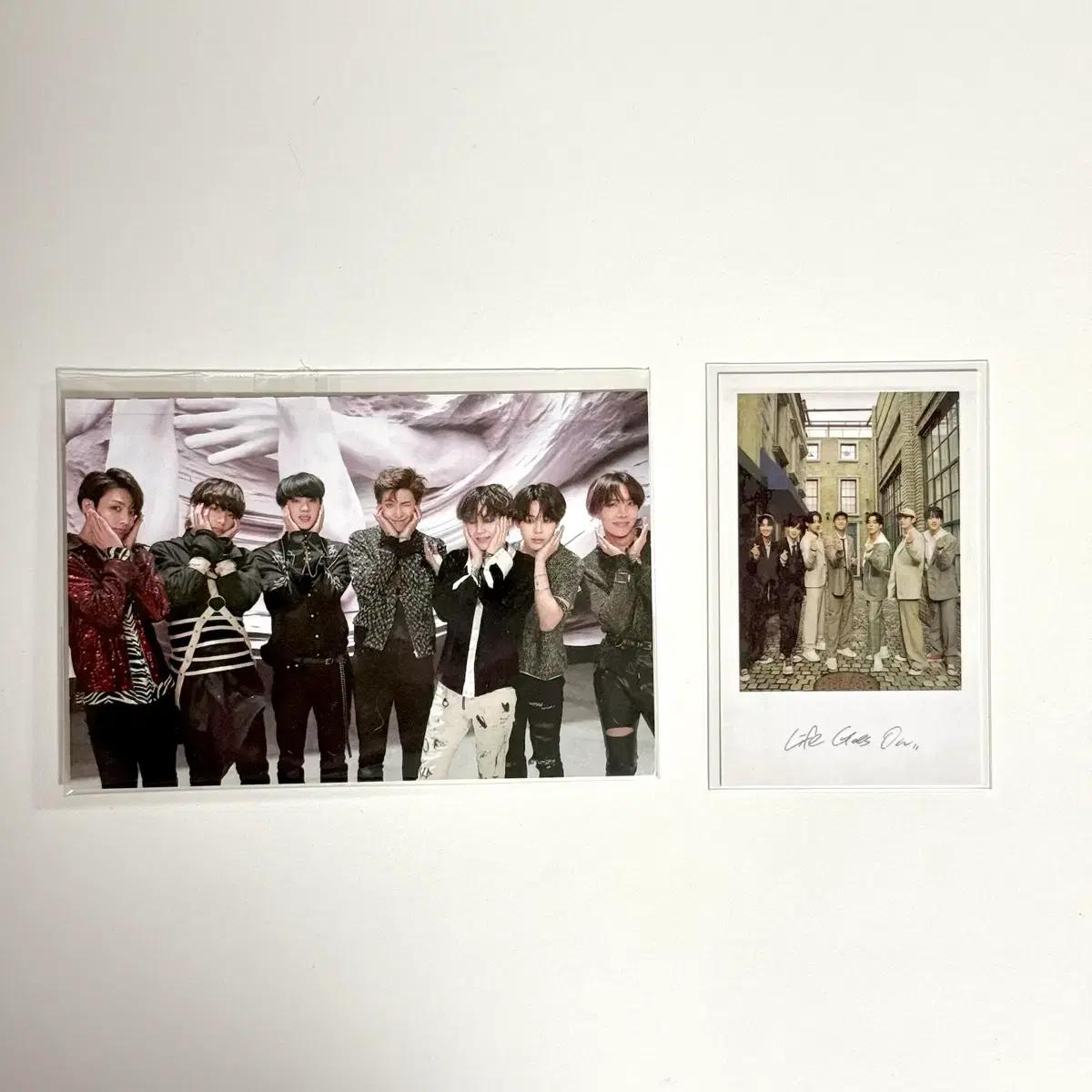 방탄소년단 페이크 러브 공방 엽서 포카 양도 BTS