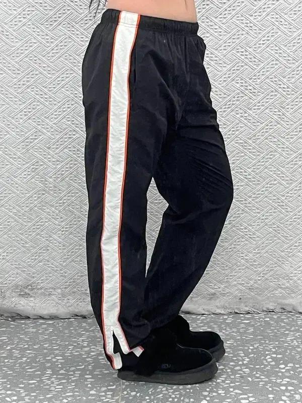 널디 레트로 빈티지 오렌지 사이드라인 트랙팬츠 M C07312