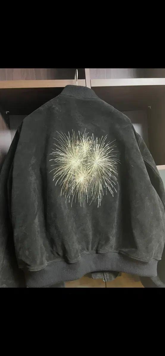 언더마이카 불꽃 스웨이드 자켓 파이어웍스 2 size