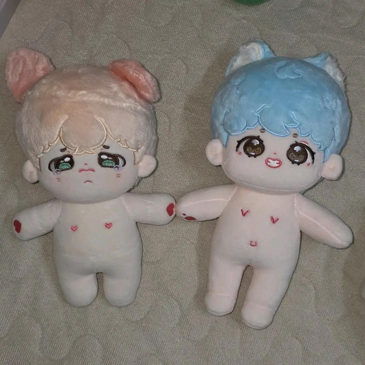 bts 방탄 지민 뷔 태형 속성 인형 20cm 비공식 인형 비공굿