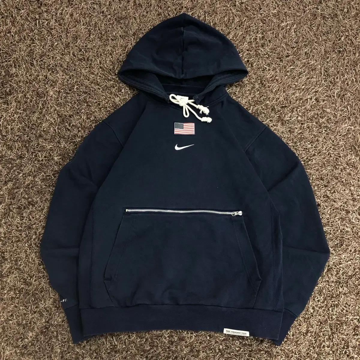 S 나이키 성조기 USA 후드티