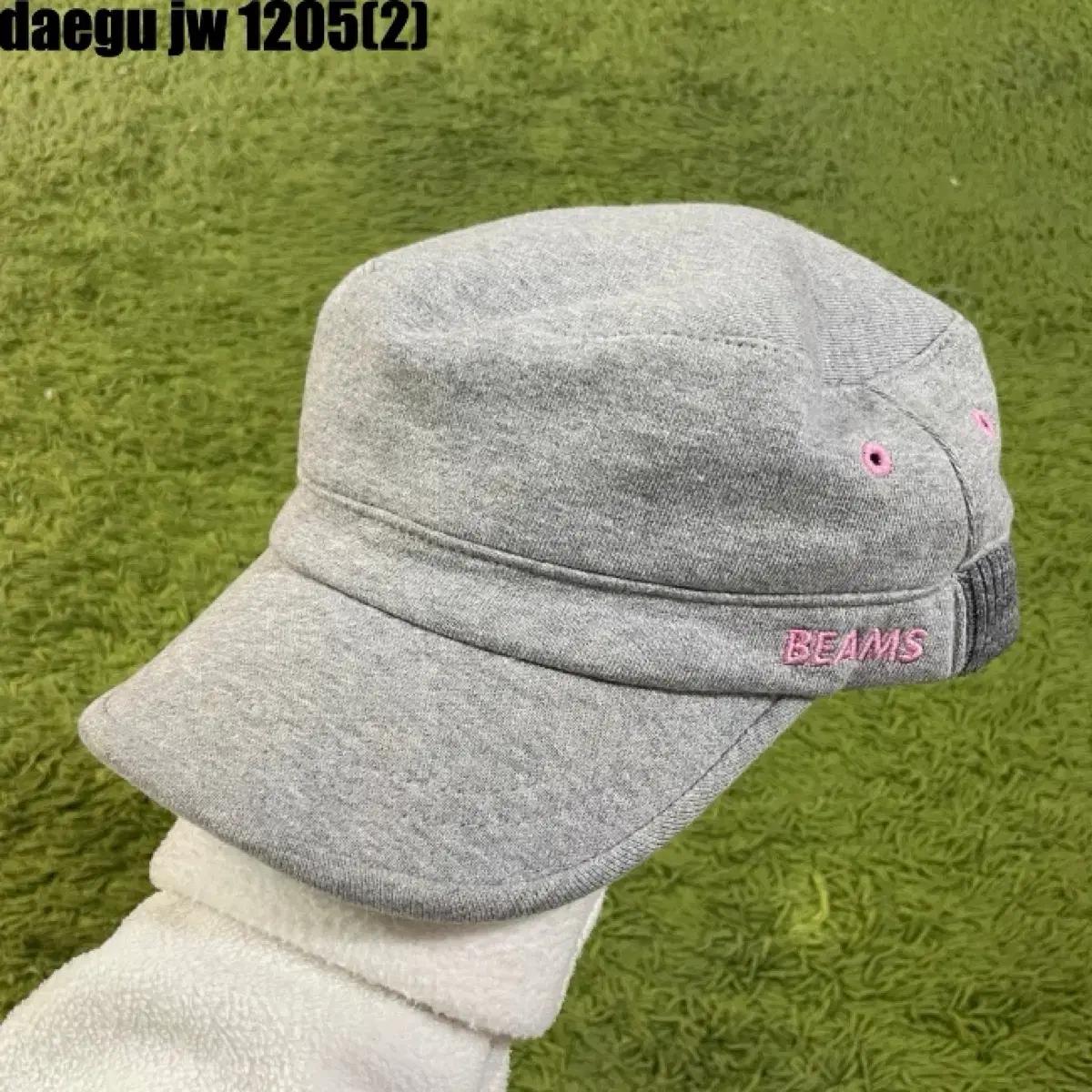 빔즈 회색 캡 모자