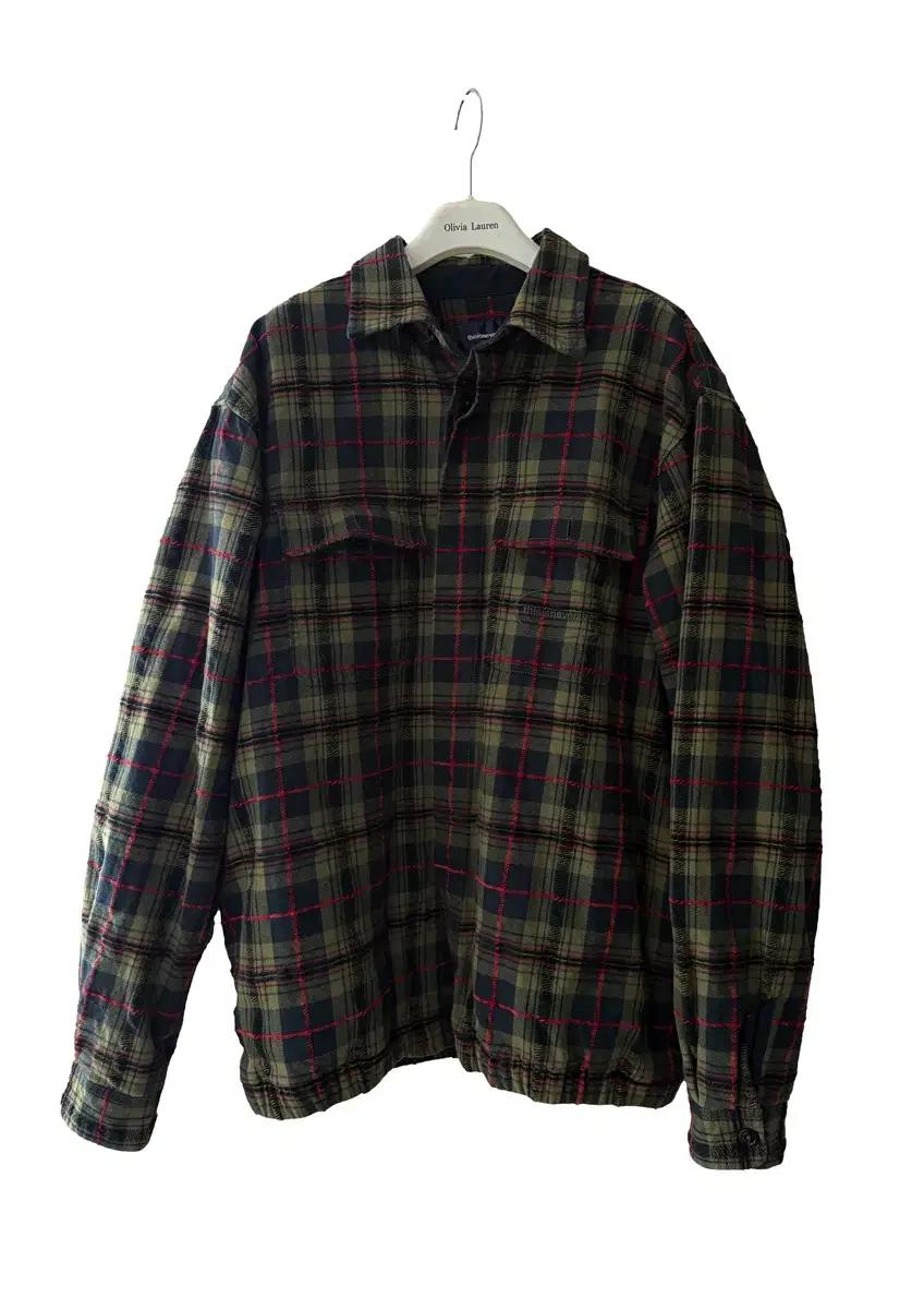 [디스이즈네버댓]셔츠 자켓 그린