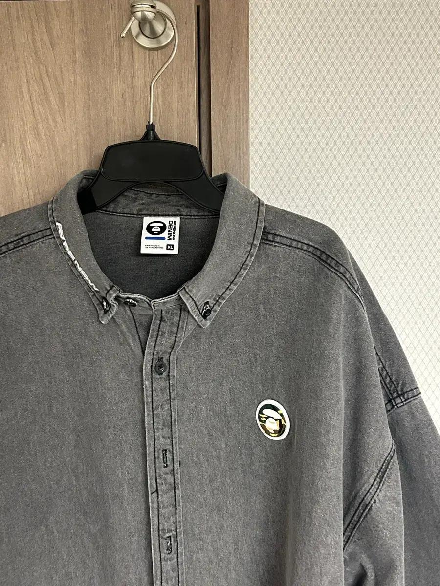 Aape 데님 셔츠