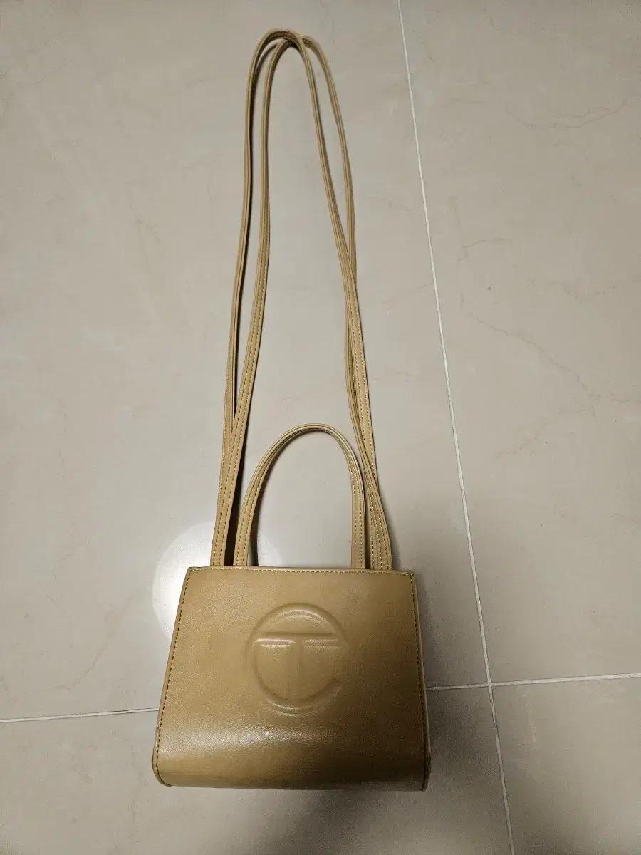 텔파 쇼퍼백 스몰 탄 브라운