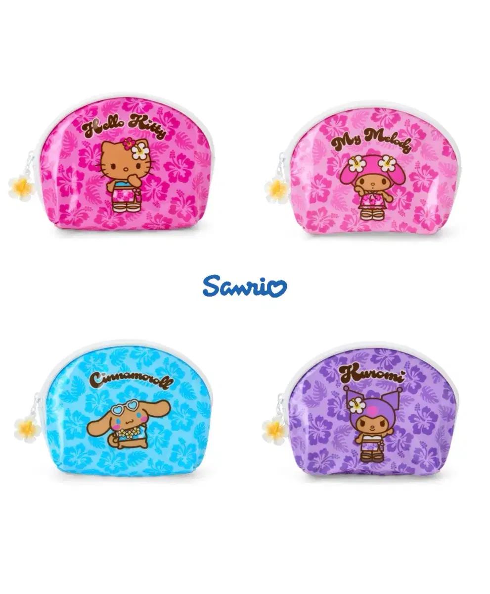 산리오 여름휴가 태닝 3종파우치