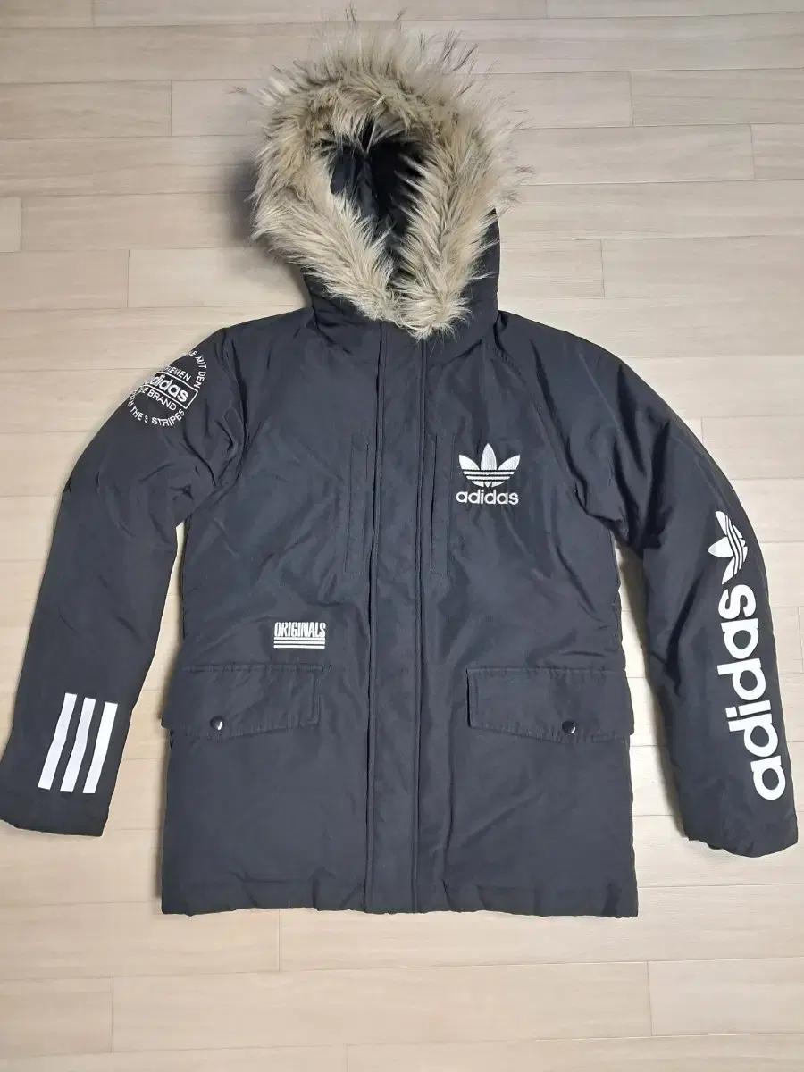 아디다스 오리지널 덕다운 자켓 공용 패딩. 사이즈 95