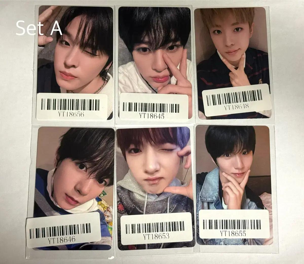 엔시티 위시 kms 광저우 포카 폴라로이드 세트