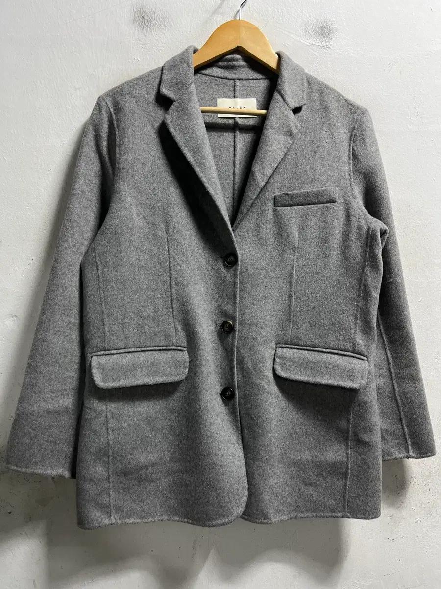 Free ALLEN 핸드메이드 루즈핏 울 코트 자켓 정품
