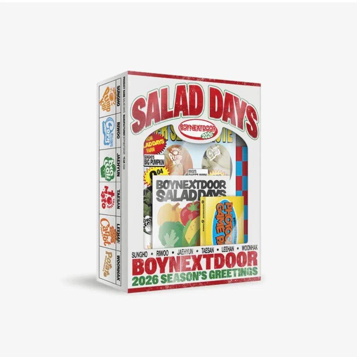 보이넥스트도어 보넥도 시그 시즌그리팅 포카 분철