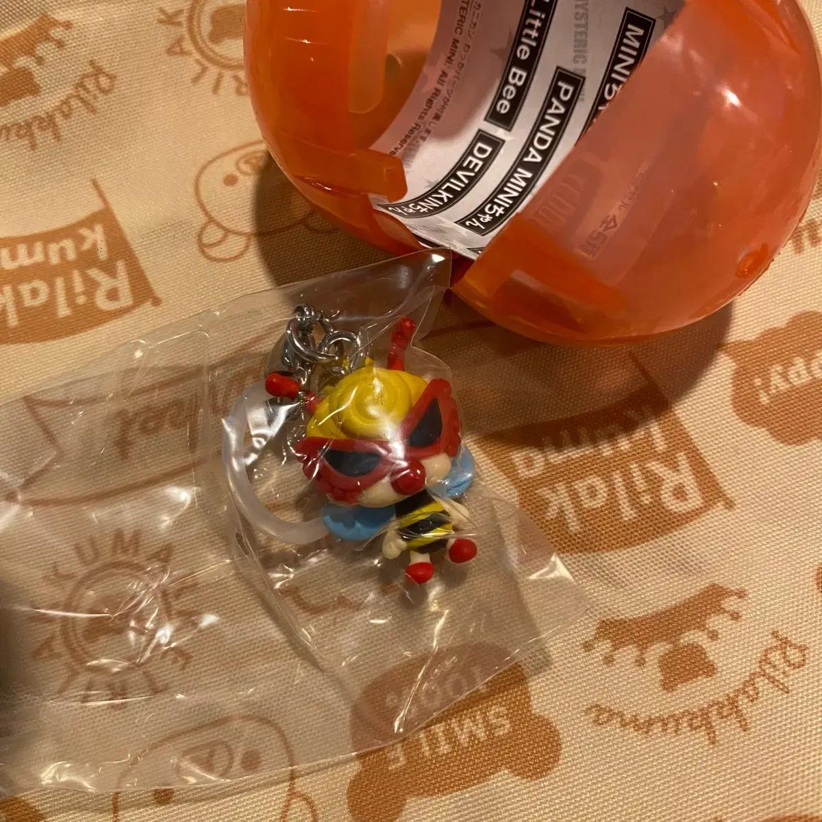 히스테릭 미니 허니비 메지루시 가챠 히스테릭글래머 히글 빈티지 키링