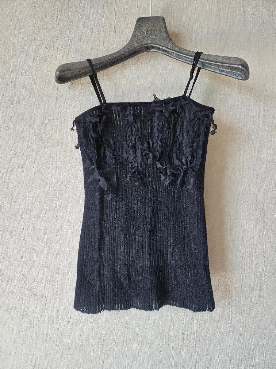 에르마노설비노)프릴포인트 니트 뷔스티에