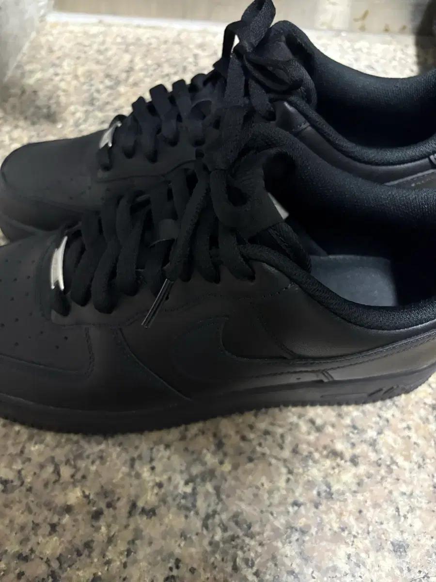 (280) 나이키 에어포스 로우 트리플 블랙