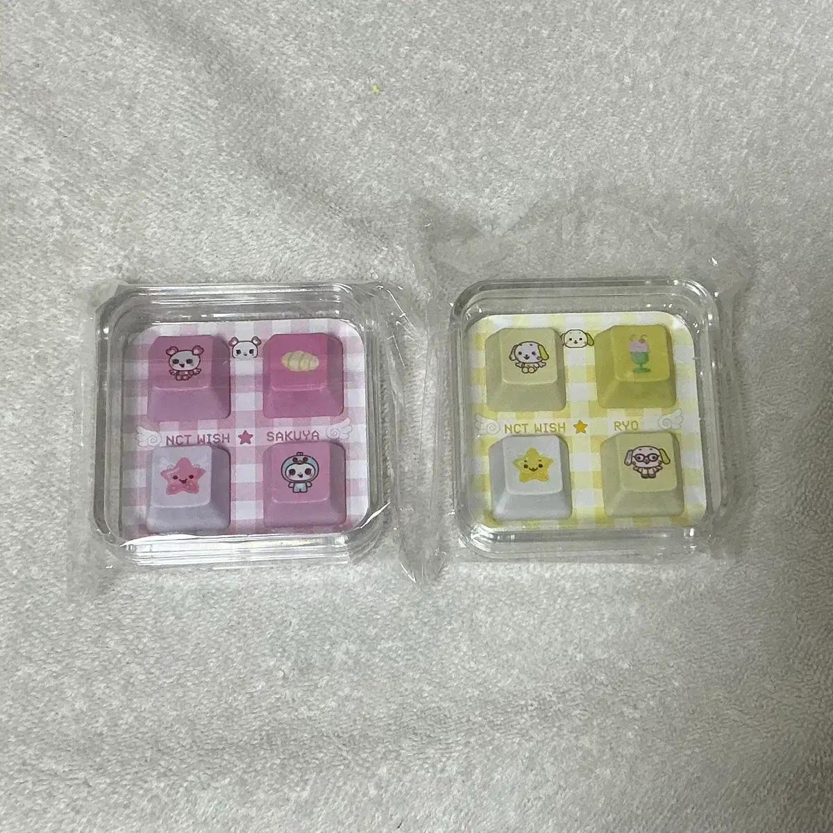 엔시티위시 로그인 팡이 룐룐 사쿠야 료 키보드키캡 일괄 미개봉