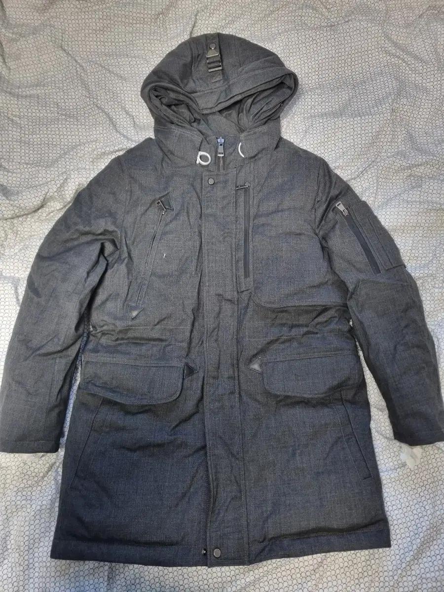 앤드지 오리털 후드다운 100사이즈 방한 노비스스타일