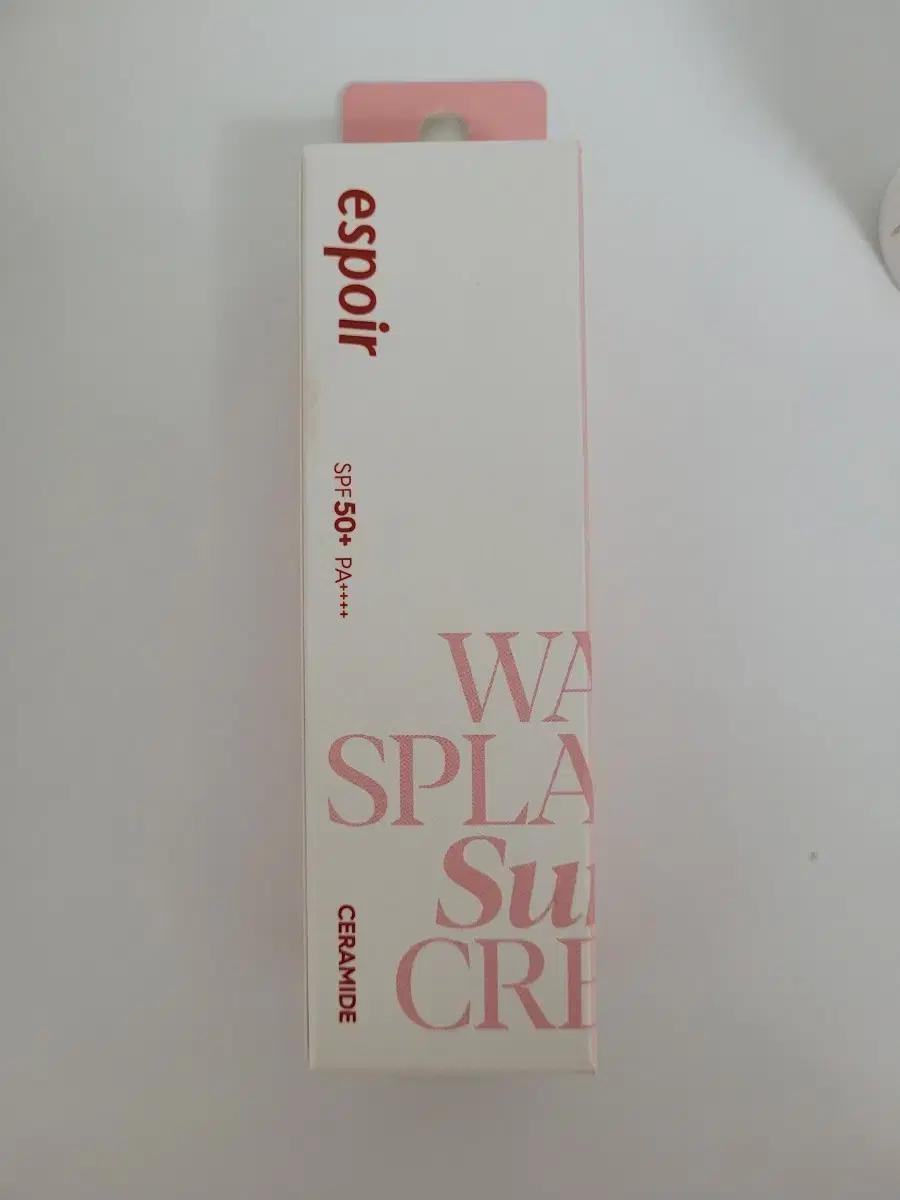 에스쁘아 워터 스플래쉬 선크림 세라마이드 30g 새상품