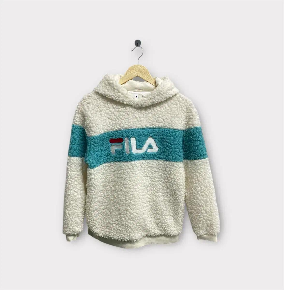 휠라 FILA 뽀글이 후드 티셔츠 165호 / 여성S