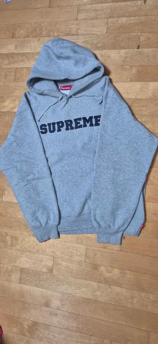 XL 24SS 슈프림 컬리지에이트 후드 헤더그레이 팔아요