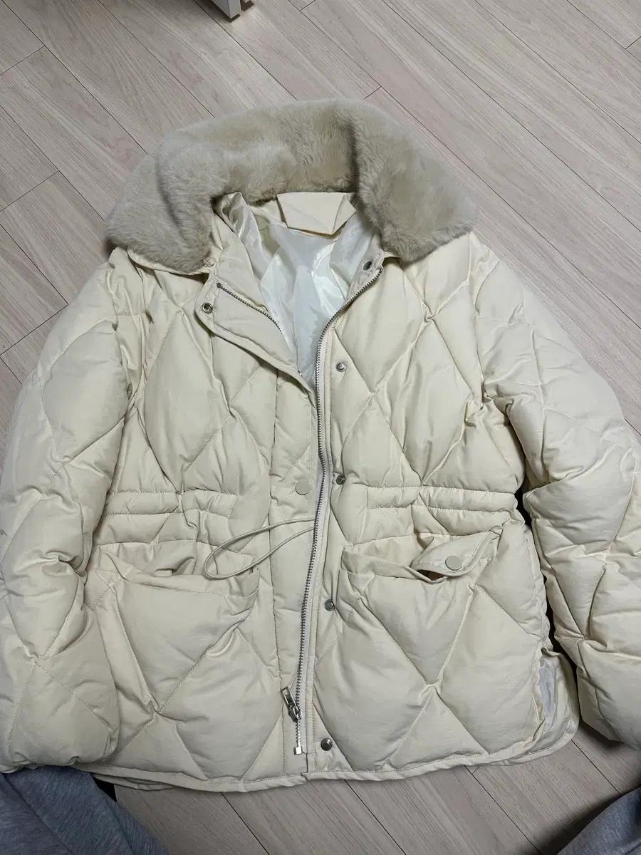 여성용 퍼 숏패딩