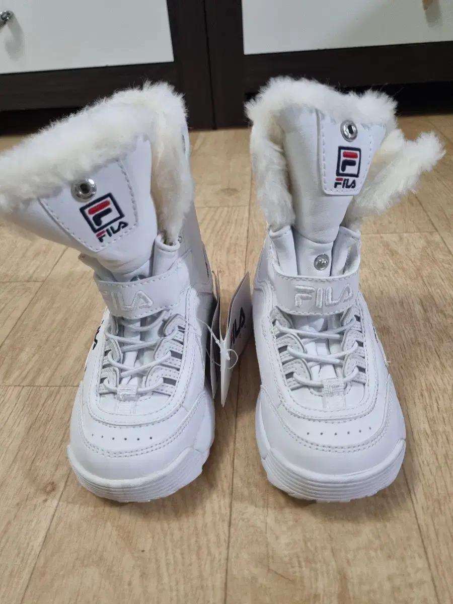 휠라 FILA 퍼 부츠 방한화 160