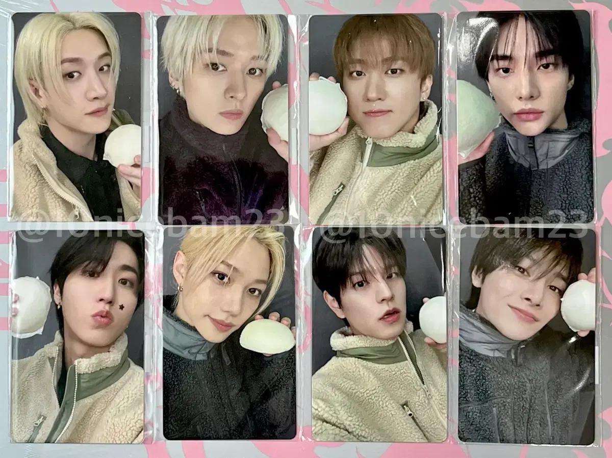 스키즈 리스닝파티 미공포 포카 방찬 리노 창빈 현진 한 필릭스 승민 아이