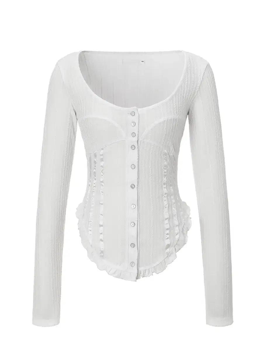 쓰리타임즈 트와일라잇 탑 twilight top 화이트