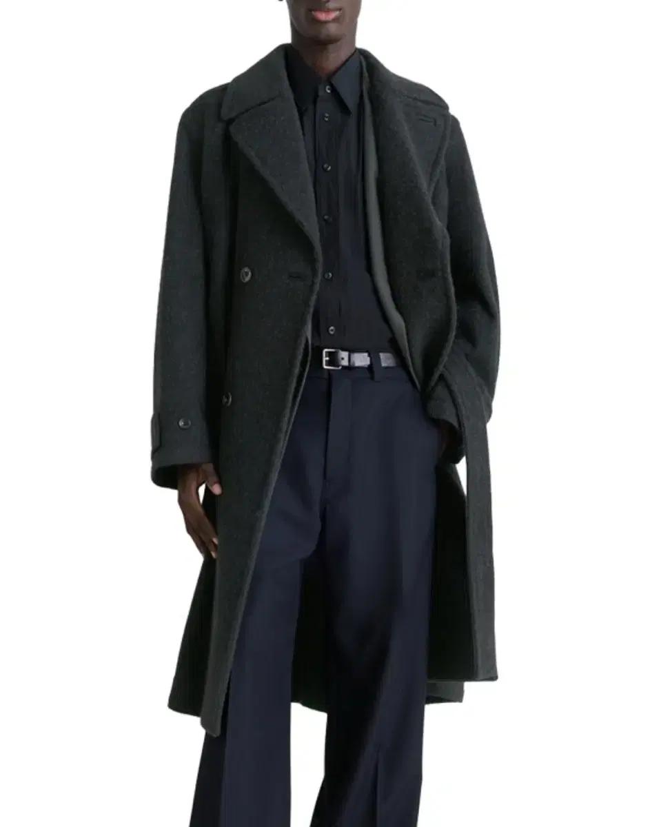 르메르 소프트 알파카 코트 48