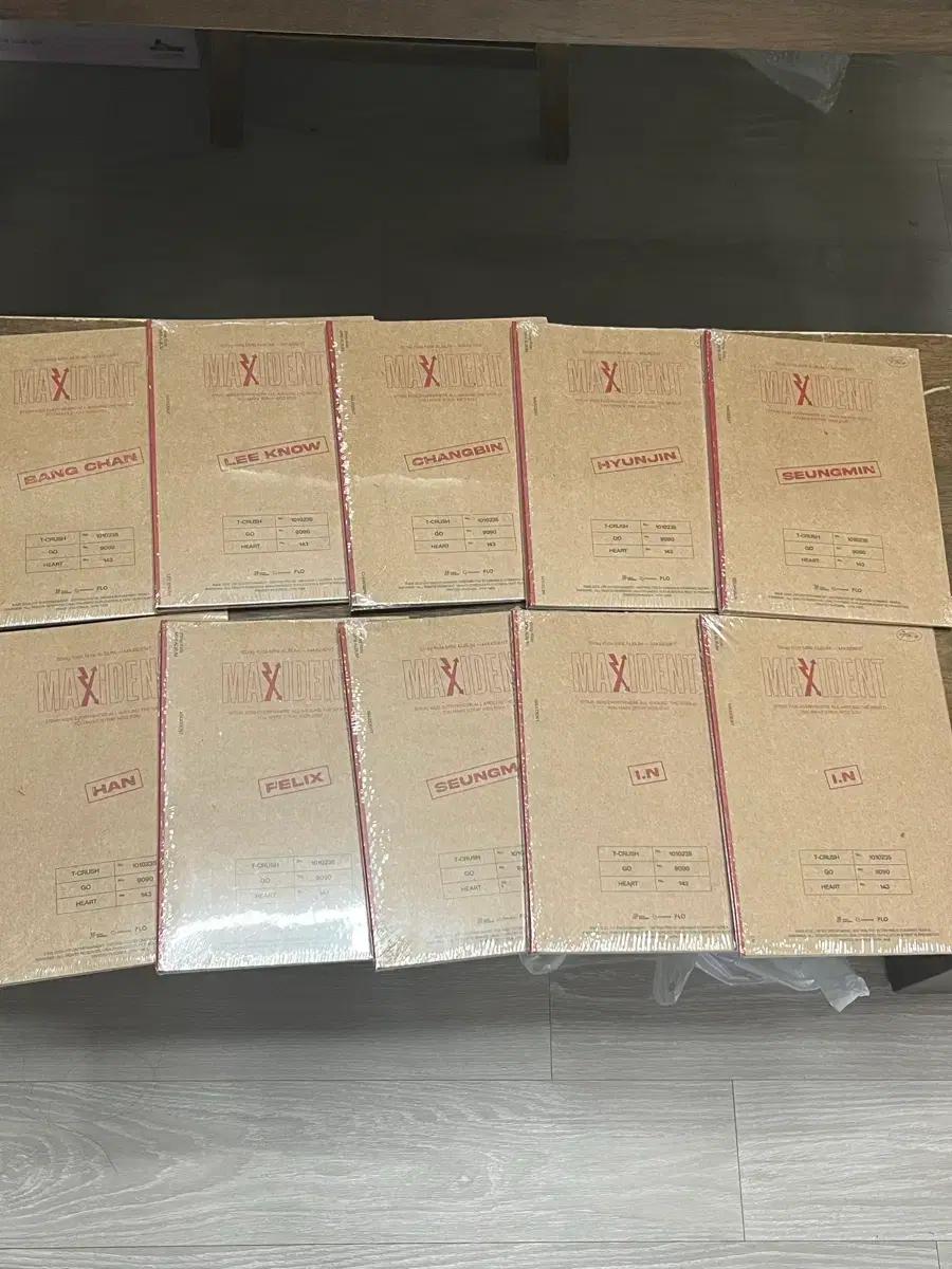 스키즈 쥬얼 맥시던트 앨범 디지팩 현진 리노 필릭스 한 승민 창빈 방찬