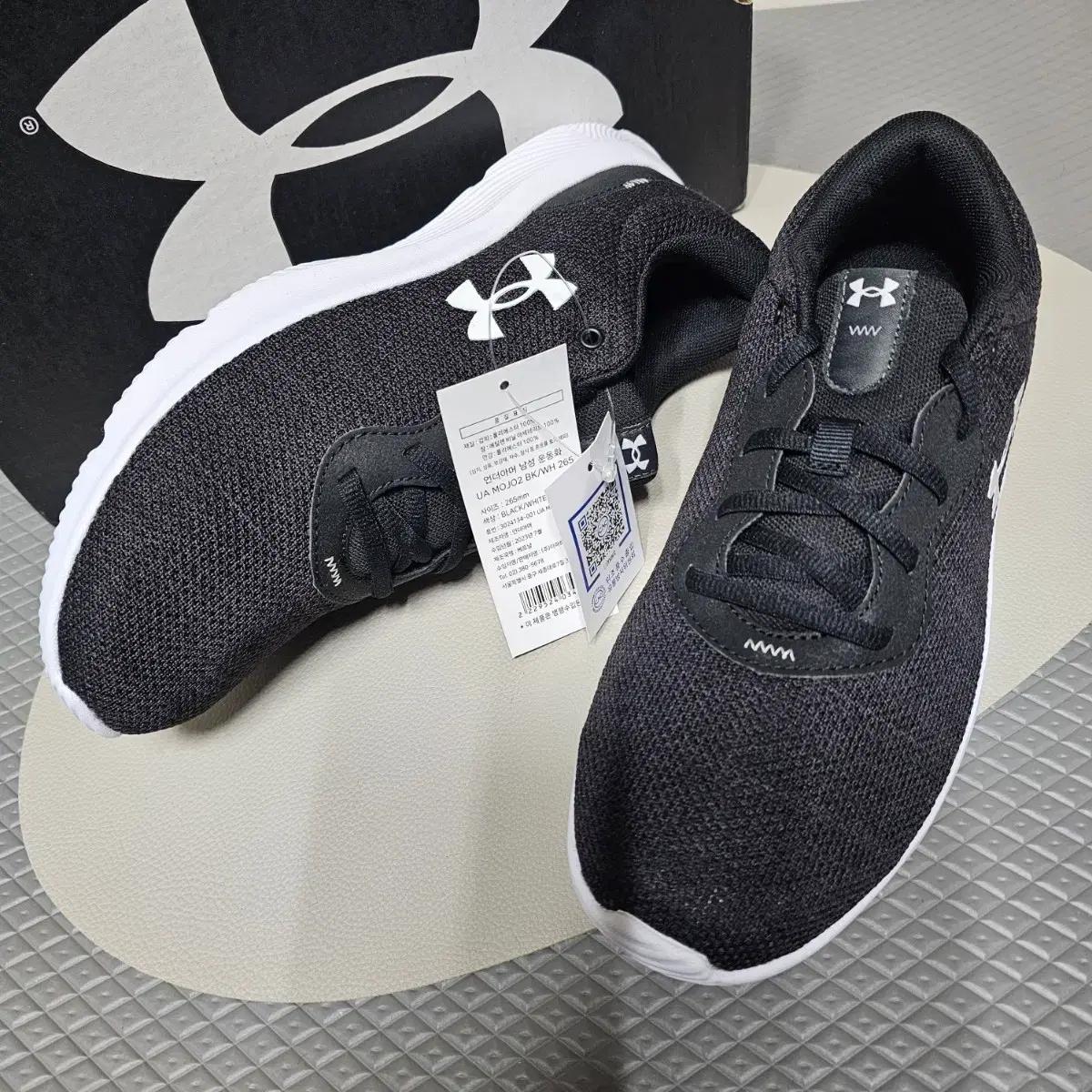 (새상품)언더아머 UA MOJO2 남성 런닝화 (265mm).언더아머 남