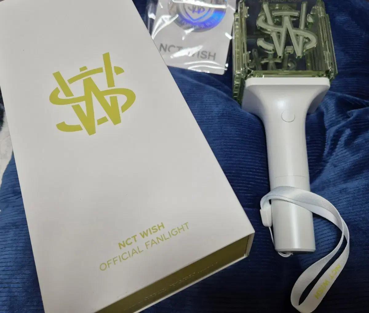 NCT WISH 공식 응원봉 개봉 판매 위시