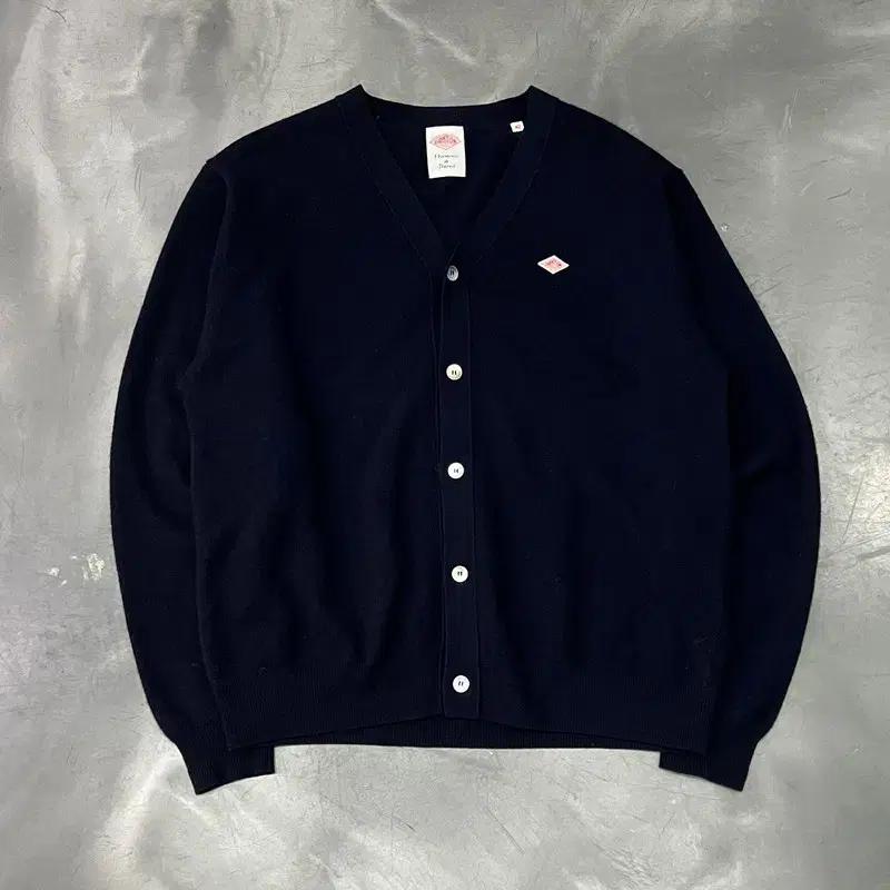 단톤 로고 가디건 y14487