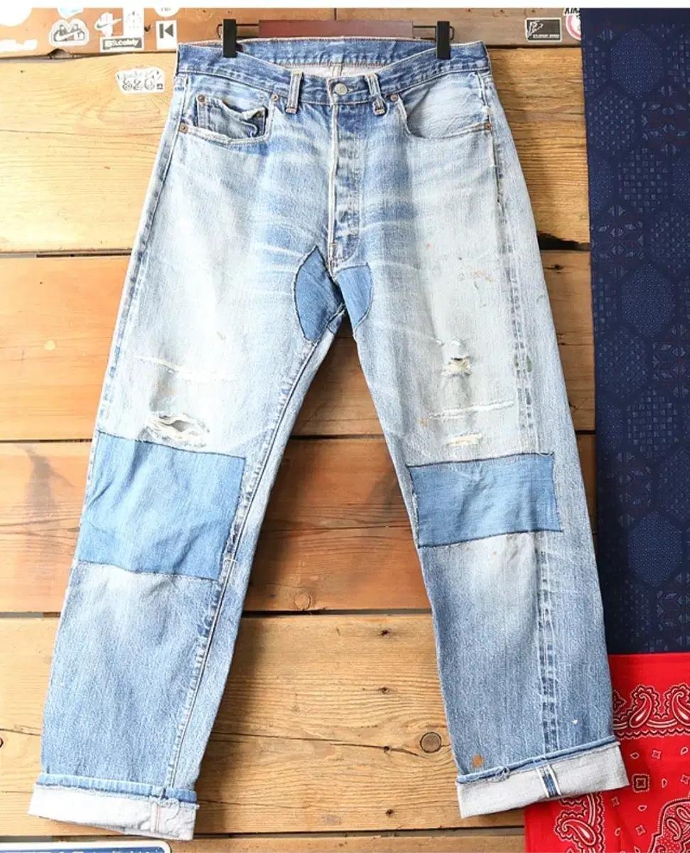 60s levis501 big E  60년대 리바이스 501 빅E LVC
