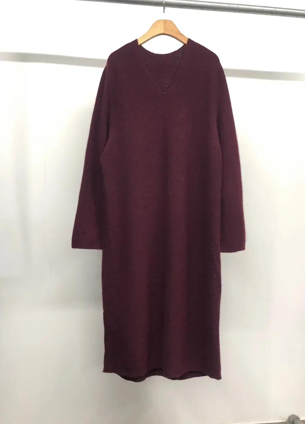 캐시미어100 고비 니트 원피스 88