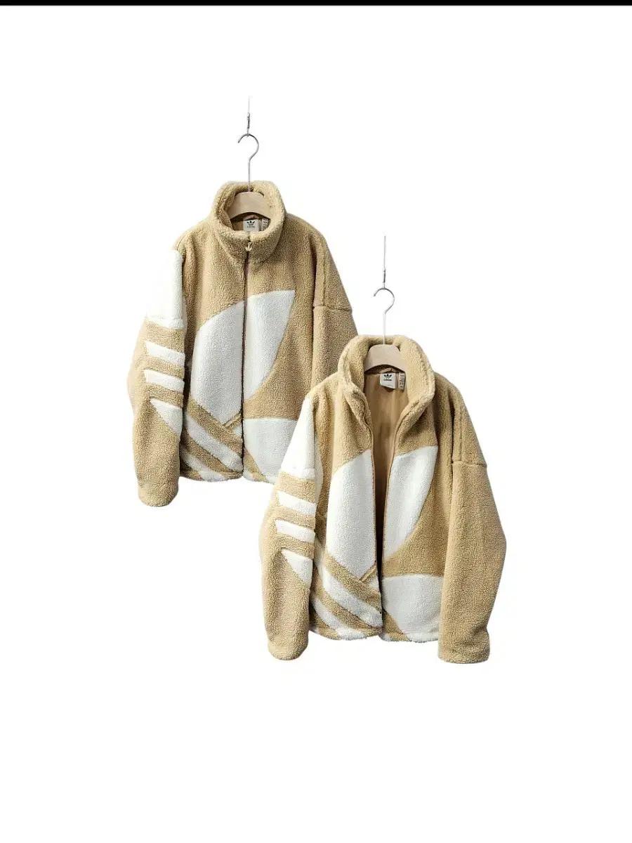 아디다스 빅트레포일 뽀글이  쉐르파 재킷  (공용