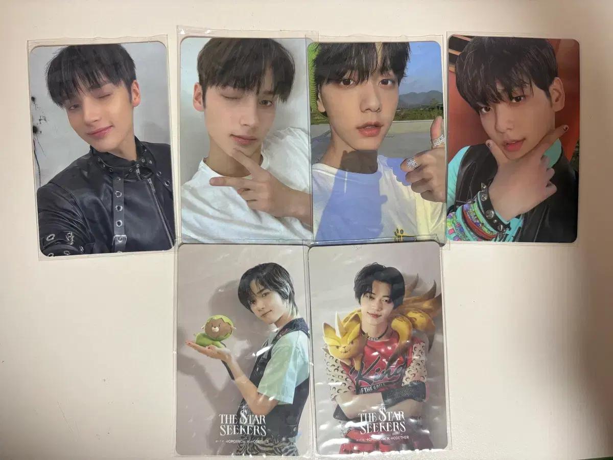 투바투 휴닝카이 수빈 포카 일괄판매