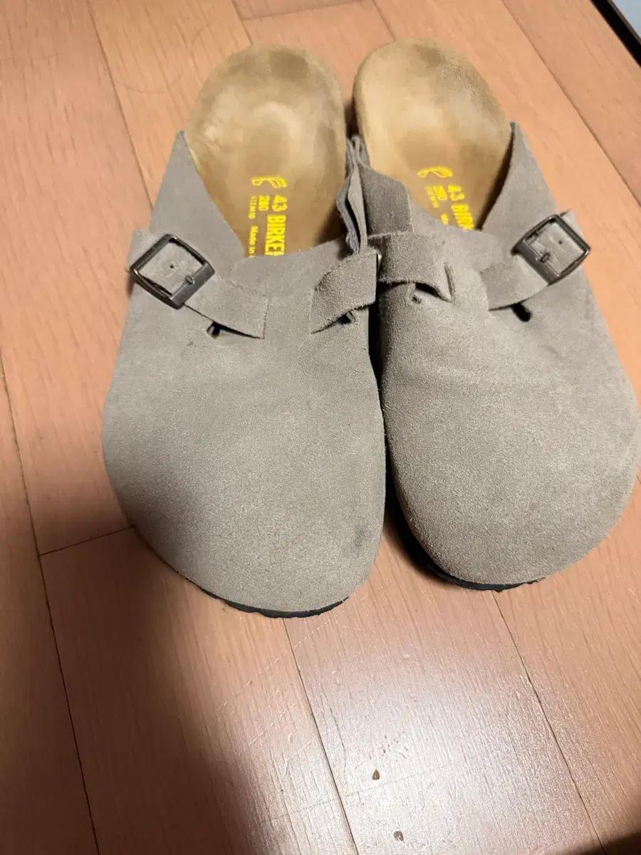 버켄스탁 보스턴 타우페 43 사이즈 280 270