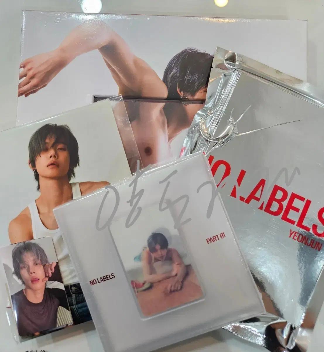 투모로우바이투게더 연준 No Labels 앨범 풀세트