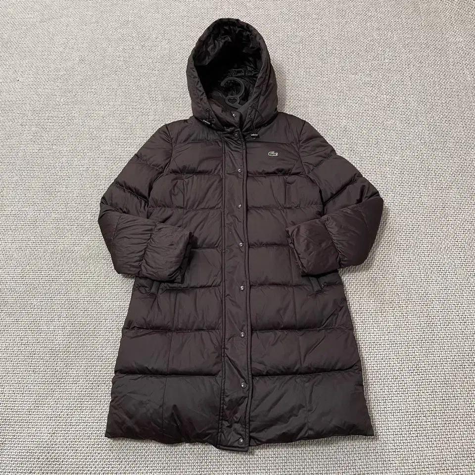 S 라코스테 구스다운 여성 롱패딩 자켓 B.5316
