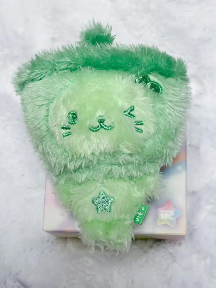 엔시티위시 컬러 위시돌 위부부 버블냥 그린 초록 유우시 인형 키링