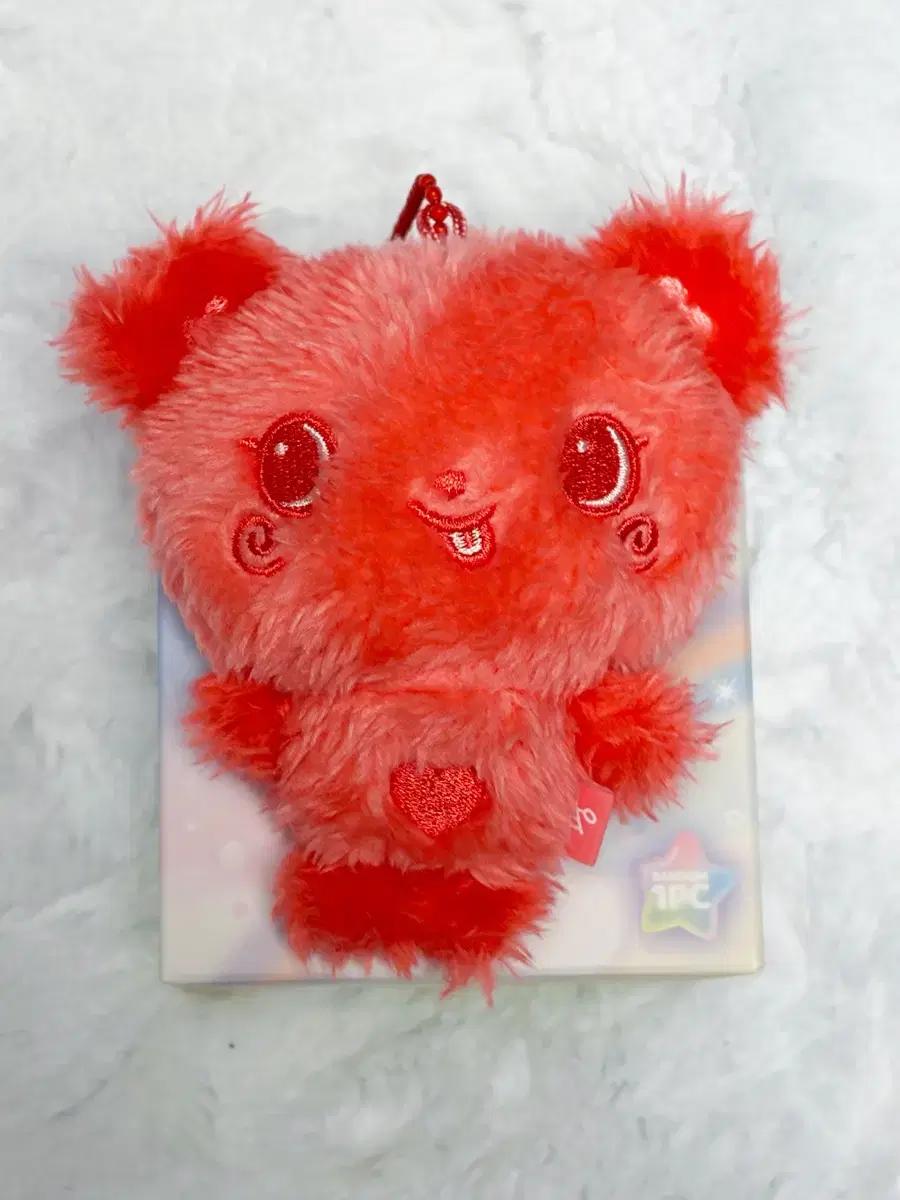 엔시티위시 컬러 위시돌 위부부 팡이 레드 빨강 사쿠야 인형 키링