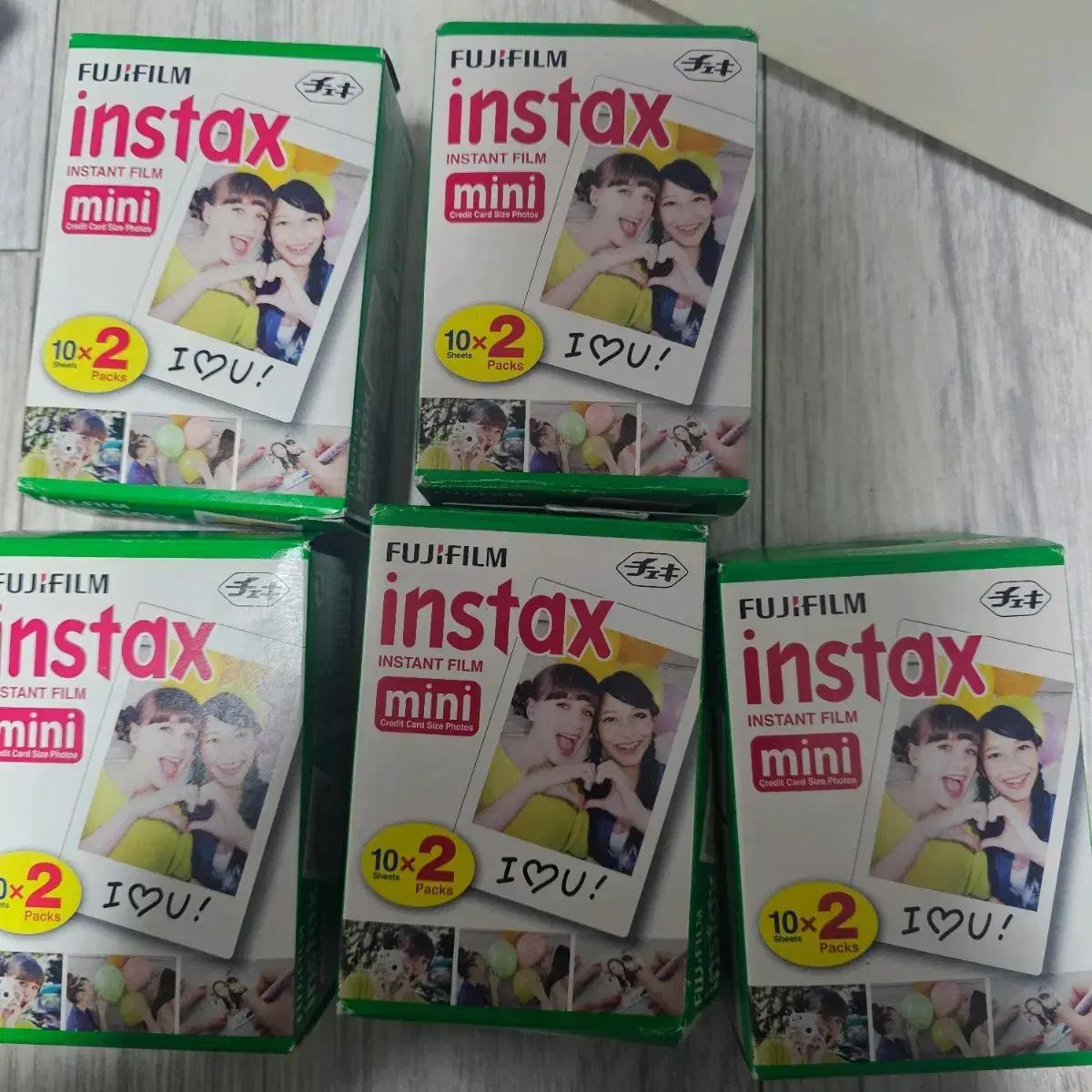 후지필름 인스탁스 미니 필름 100개