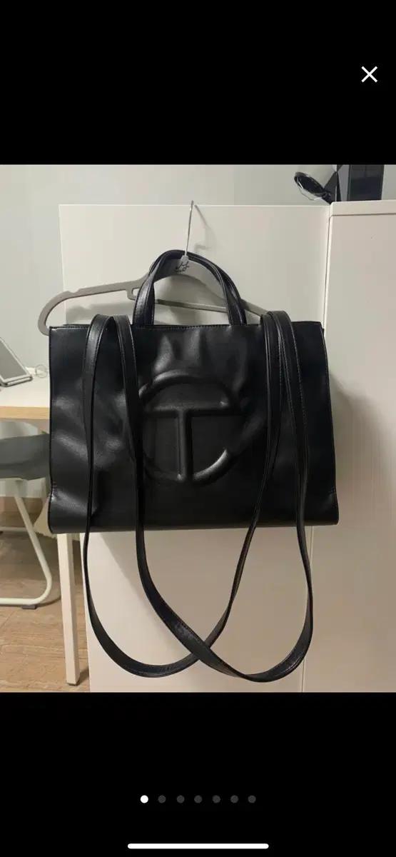 텔파 쇼퍼백 블랙 미디움 사이즈