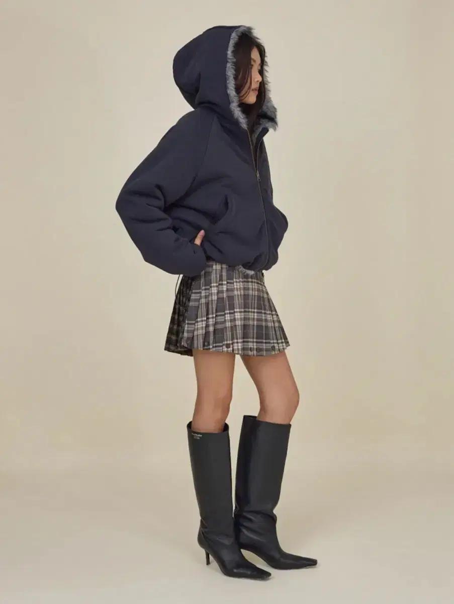 글로니 리버시블 퍼 자켓