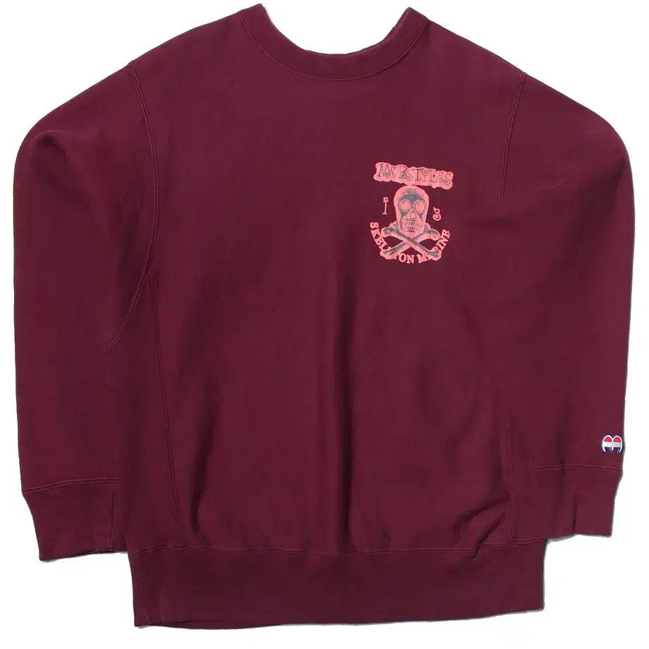 100 챔피온패러디 기모맨투맨 오버핏 923