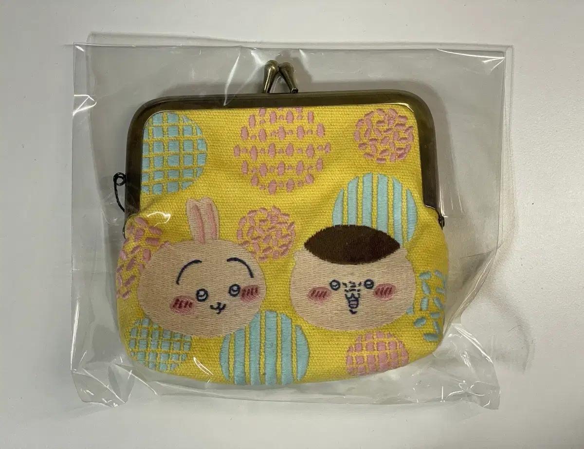 먼작귀 치이카와 우사기 쿠리만쥬 다다미 자수 미니 가마우치 파우치